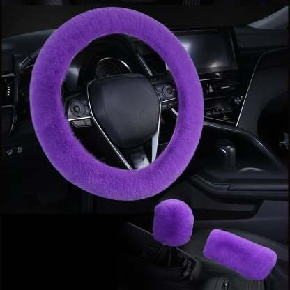 Universal Plush Car Steering Wheel Cover-SLOOSELYK