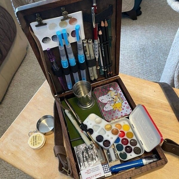 Writers Messenger Wood Box - BUY 2 FREE SHIPPING-SLOOSELYK