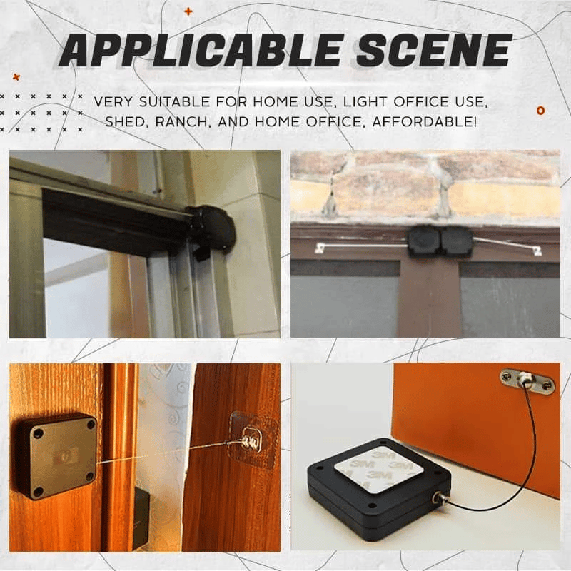 Automatic Pull Cord Door Closer-SLOOSELYK
