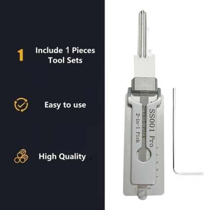 🔥This Week's Special Offer 65% - Stainless Steel Master Key Decoder-SLOOSELYK