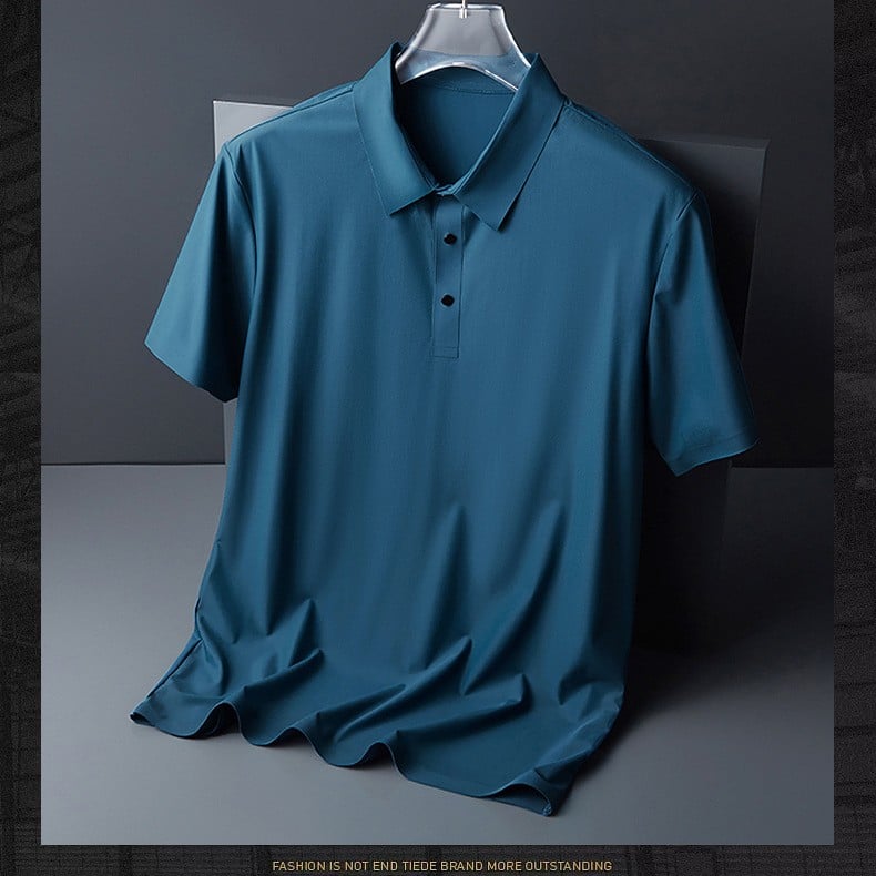Cool Men's Quick-drying POLO T-shirt-SLOOSELYK