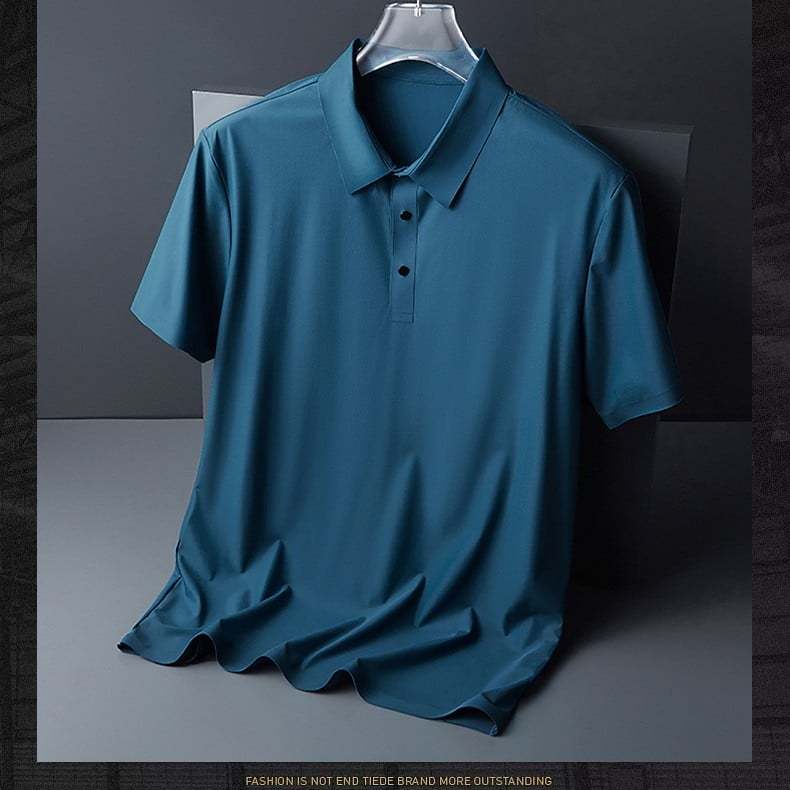 Cool Men's Quick-drying POLO T-shirt-SLOOSELYK