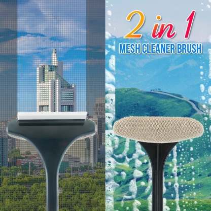 (Spring Promotion- SAVE 48% OFF)2 in 1 Mesh Cleaner Brush-SLOOSELYK
