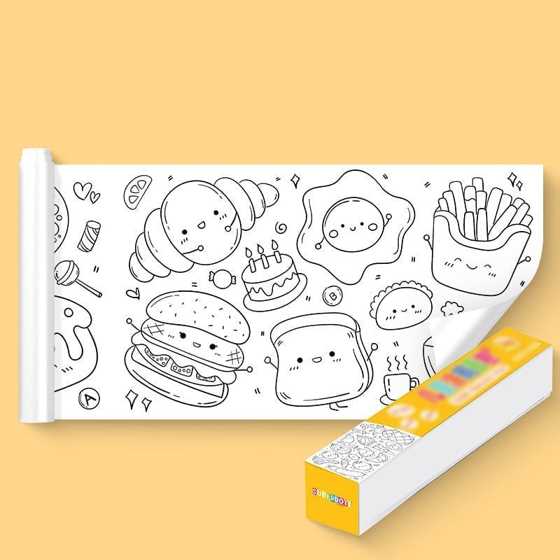 🔥HOT SALE - 49% OFF🔥Children's Drawing Roll-SLOOSELYK