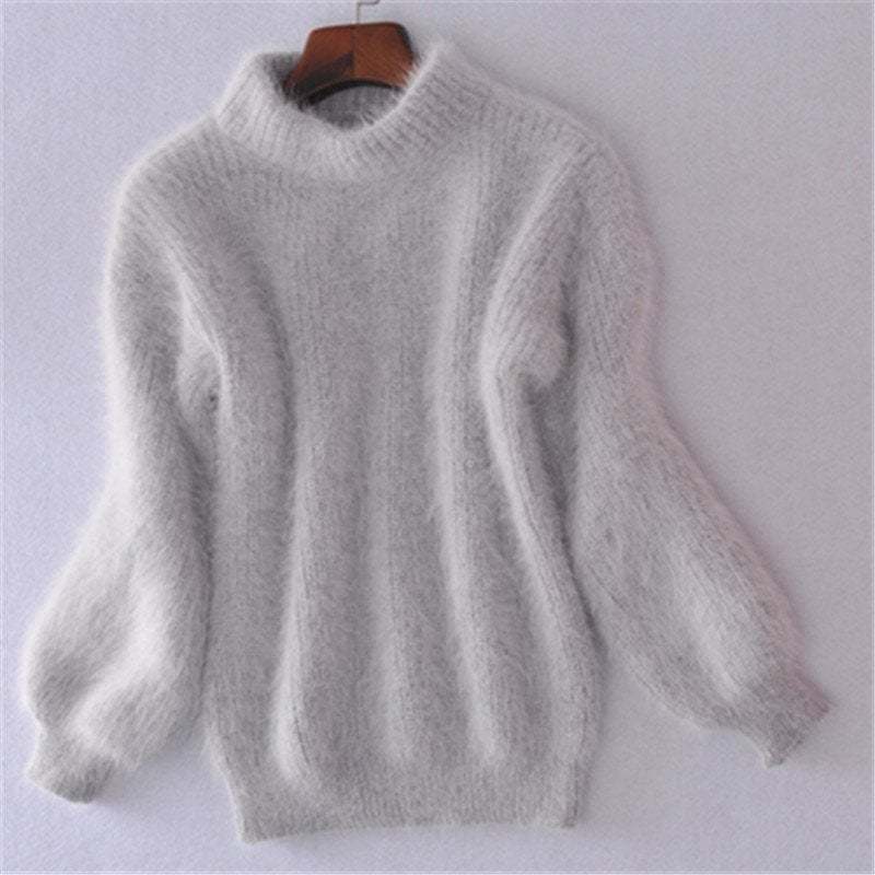 🔥Cashmere Loose Solid Color Knit Sweater(Buy 2 Free Shipping)-SLOOSELYK