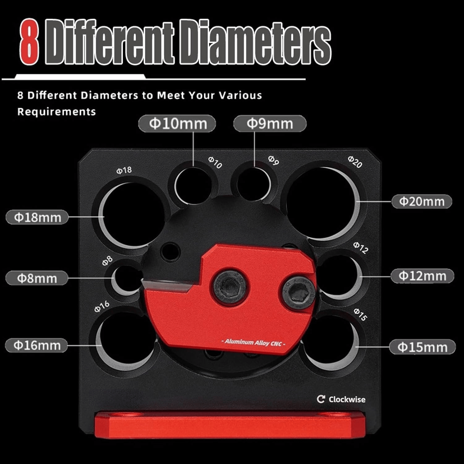 8 Adjustable Hole Jig Kit with Carbide Blade