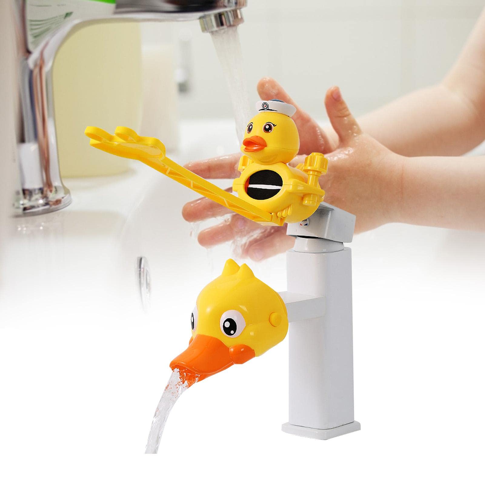 Cute little yellow duck faucet extender-SLOOSELYK