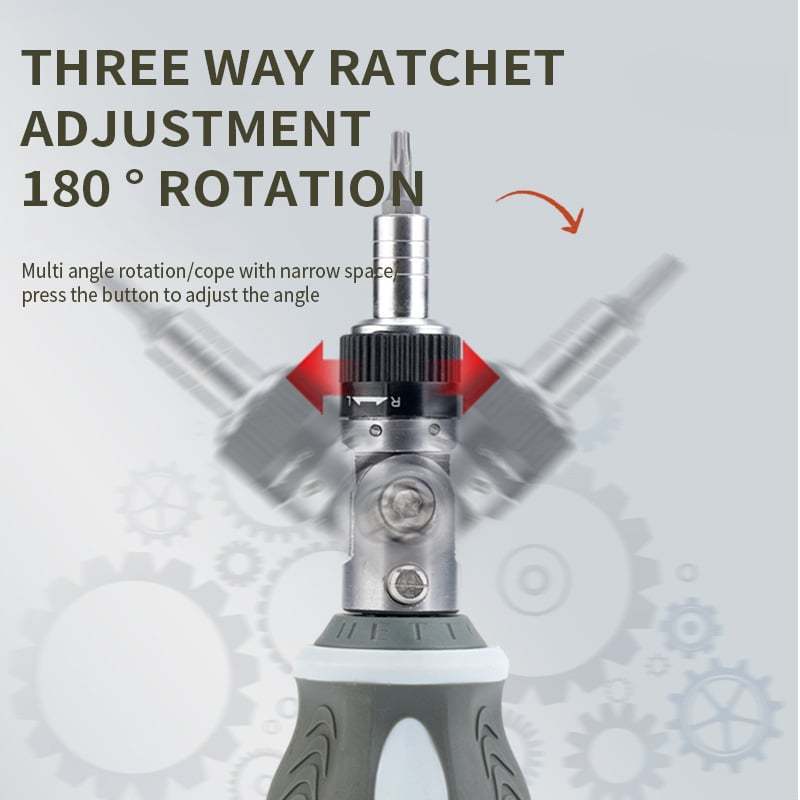 13 In 1 Mini Ratcheting Screwdriver Kit-SLOOSELYK