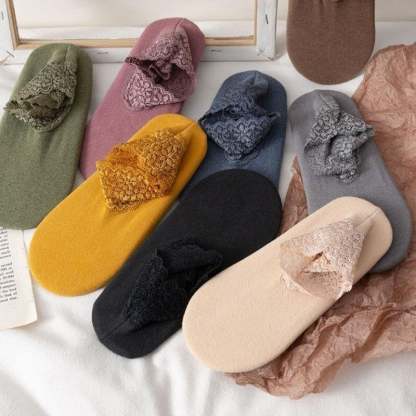 (🎅EARLY CHRISTMAS SALE - 48% OFF) New Fashion Lace Warmer Socks(One size fit all)-SLOOSELYK