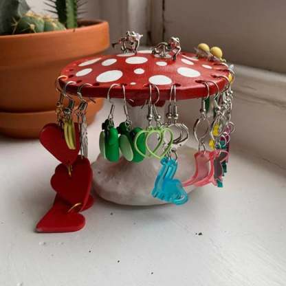 🍄Cute Mushroom Earring Holder-SLOOSELYK