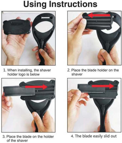 The Original Men’s Back & Body Shaver – Pain-Free Wet/Dry Grooming with Extra-Long Foldable Handle