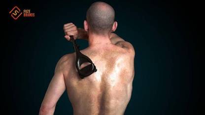 The Original Men’s Back & Body Shaver – Pain-Free Wet/Dry Grooming with Extra-Long Foldable Handle