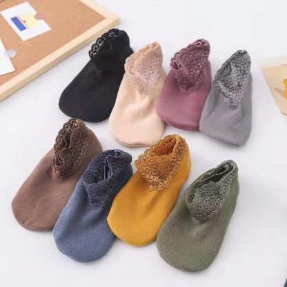 (🎅EARLY CHRISTMAS SALE - 48% OFF) New Fashion Lace Warmer Socks(One size fit all)-SLOOSELYK