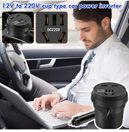 Water cup type car inverter-SLOOSELYK