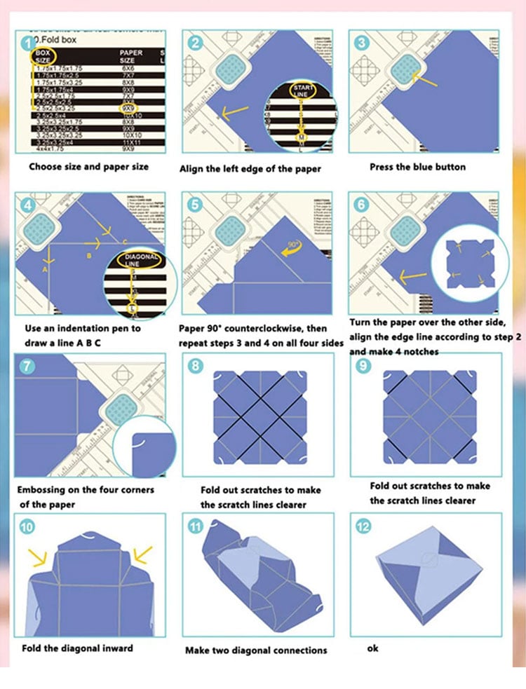 Envelope Gift Box Scribe Board-SLOOSELYK