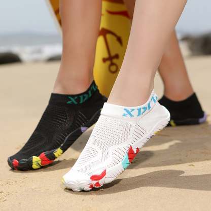 🔥Water and Land Cut- and puncture-resistant beachcombing shoes Quick-drying water play shoes