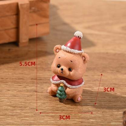 Handmade animal Santa ornaments 🎄 (48% off for Christmas🔥)-SLOOSELYK