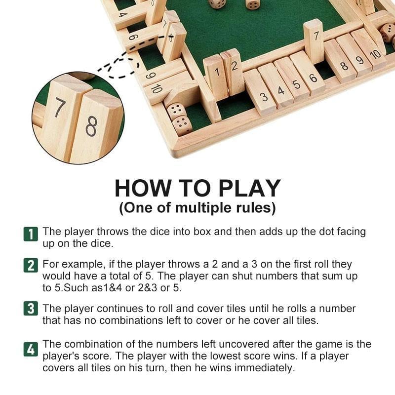 Wooden Board Game-SLOOSELYK