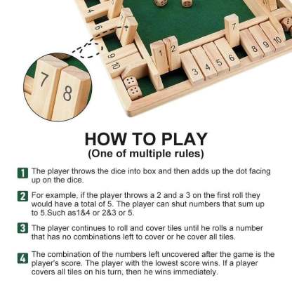 Wooden Board Game-SLOOSELYK