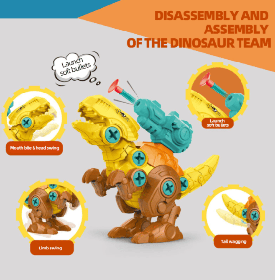 🔥Hot Sale 49% OFF🔥 DIY Dinosaur Toy Construction Set-SLOOSELYK