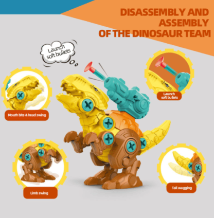 🔥Hot Sale 49% OFF🔥 DIY Dinosaur Toy Construction Set-SLOOSELYK