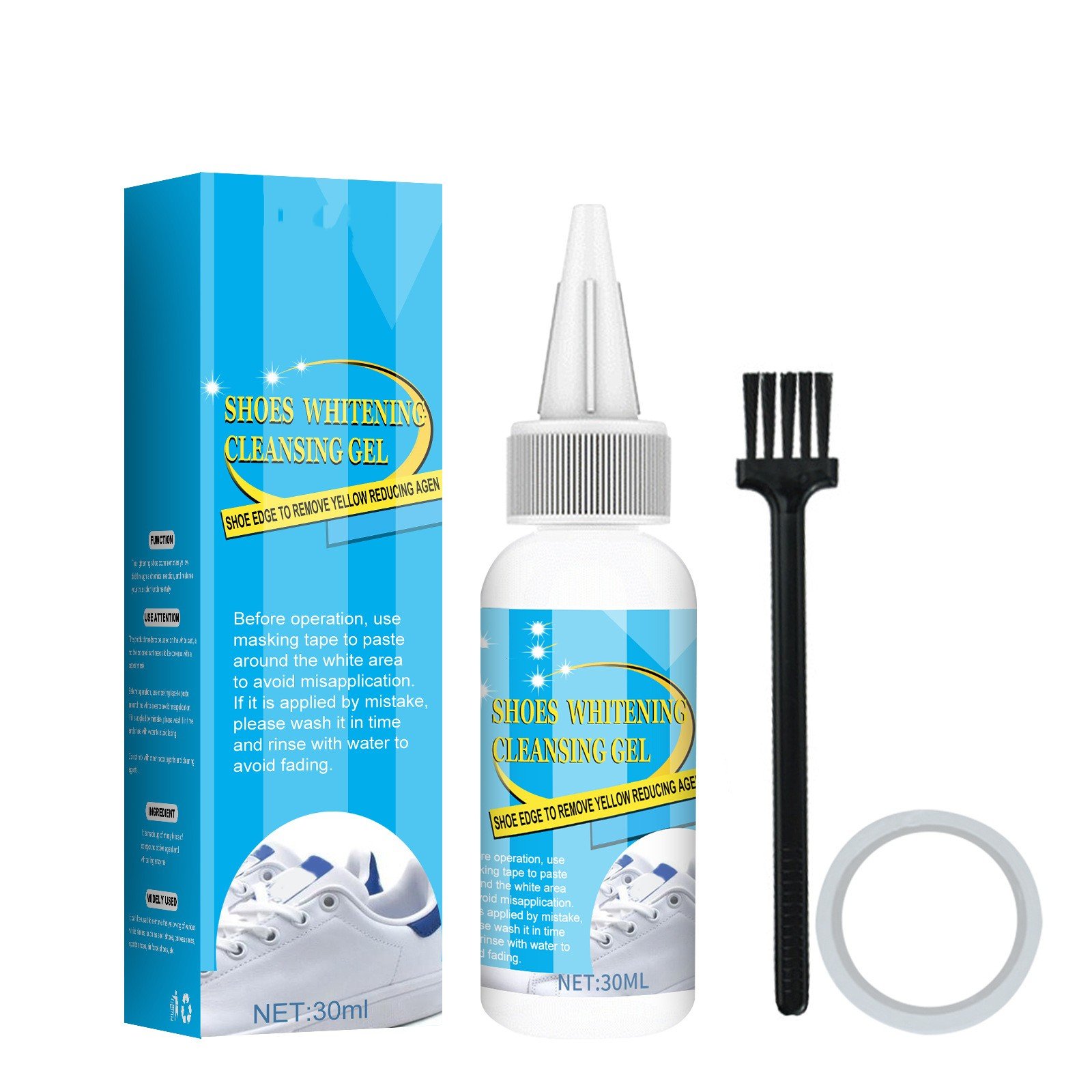 🔥Super Sale - 49% OFF🔥Shoes Whitening Cleansing Gel-SLOOSELYK