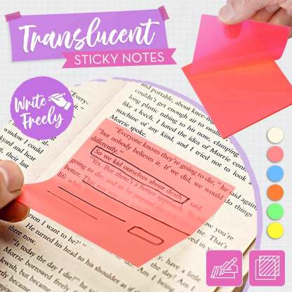Transparent Sticky Notes-SLOOSELYK