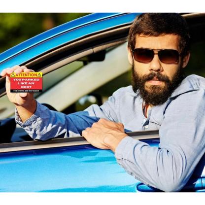 You Parked Like an Id10t Cards (100 cards)-SLOOSELYK