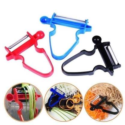 (✨Summer Sale✨-48% OFF)Upgraded Vegetable Peeler For Potato Fruit Set of 3(BUY 2 GET 1 FREE NOW)-SLOOSELYK