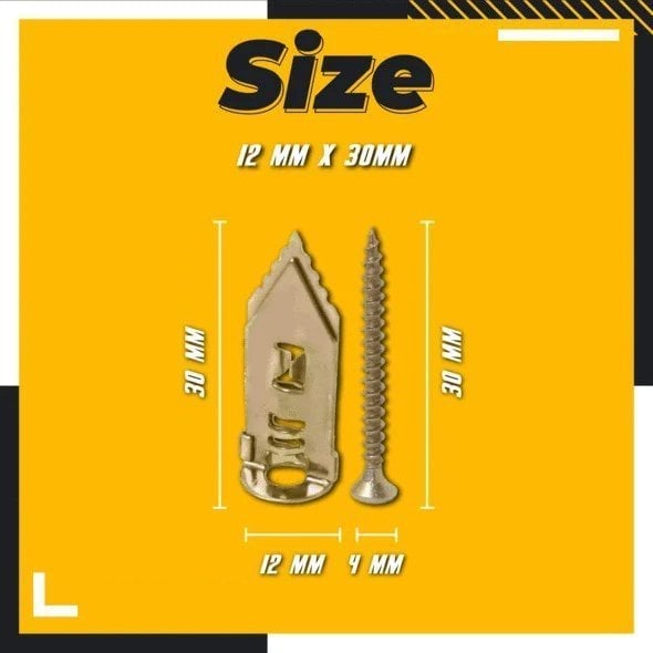 (🎅EARLY XMAS SALE - 48% OFF)Self-Drilling Anchors Screws-SLOOSELYK