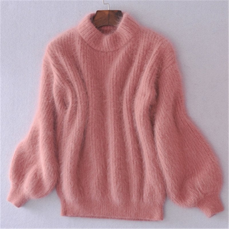 🔥Cashmere Loose Solid Color Knit Sweater(Buy 2 Free Shipping)-SLOOSELYK