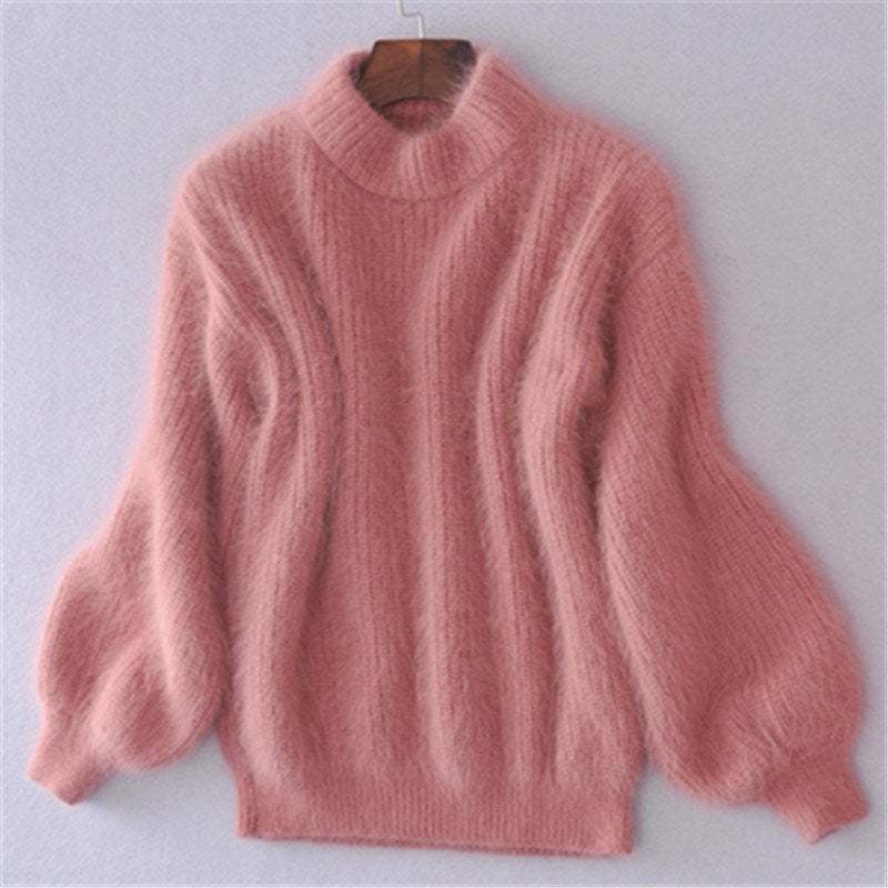 🔥Cashmere Loose Solid Color Knit Sweater(Buy 2 Free Shipping)-SLOOSELYK