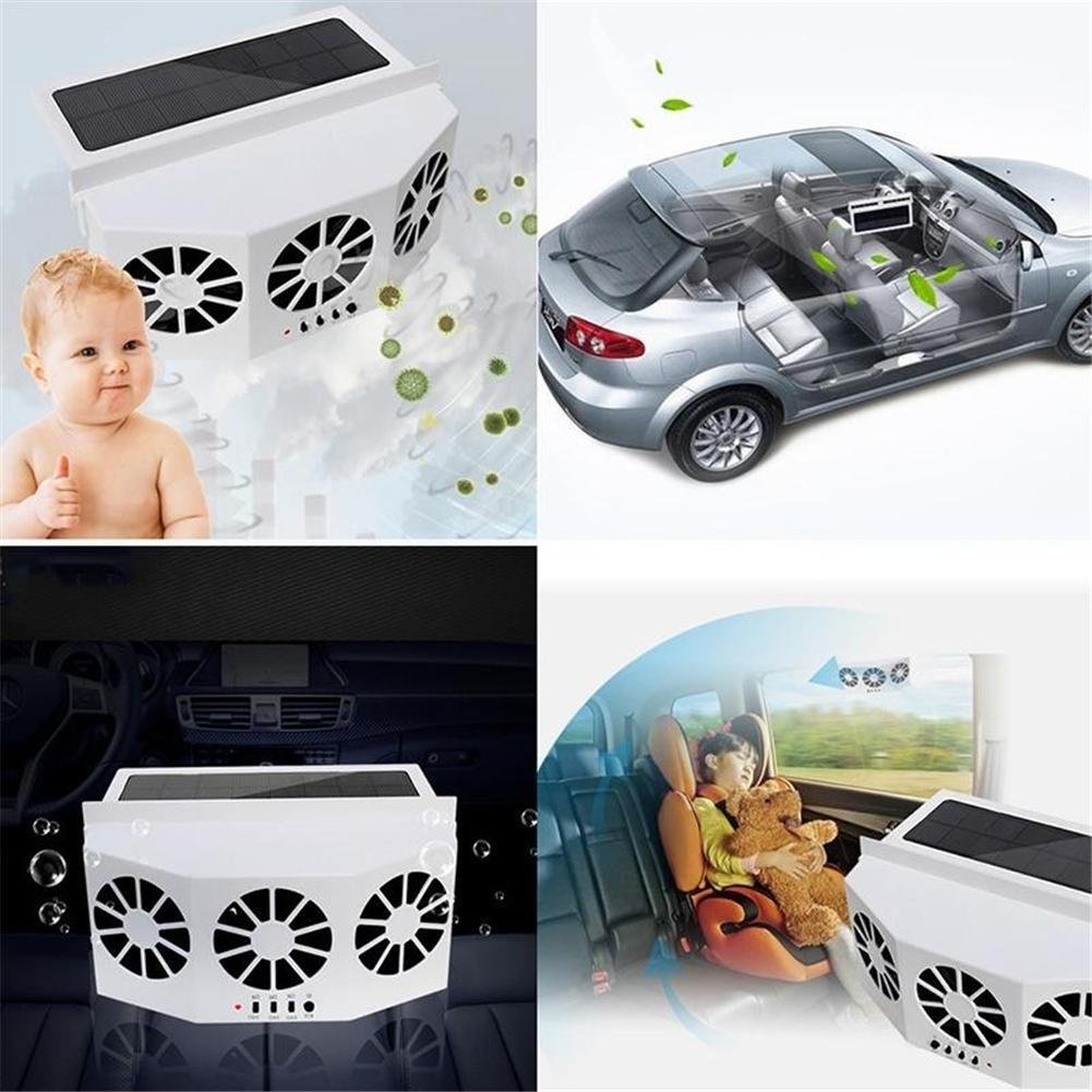 Solar Powered Car Radiator-ventilating fan-SLOOSELYK