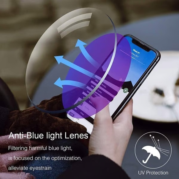 🔥2025 New Sapphire high hardness anti blue light intelligent dual focus reading glasses-SLOOSELYK
