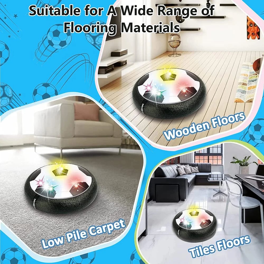 ⚽World Cup Sale - 40% OFF⚽LED Light Hover Soccer Ball-SLOOSELYK