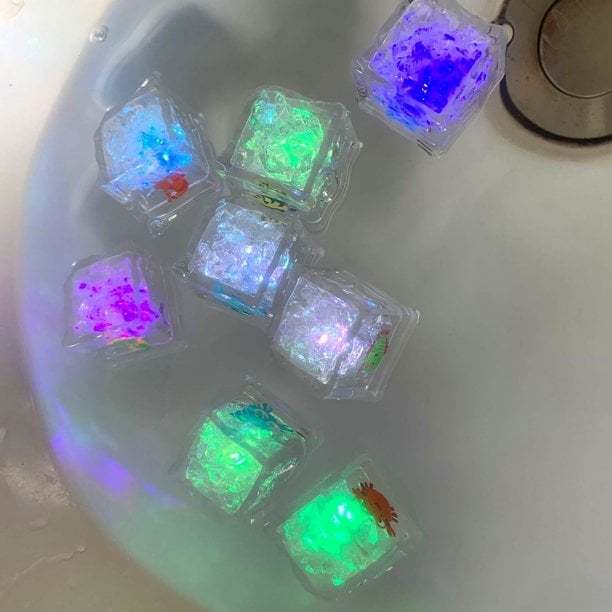 49% OFF-LED Ice Cube Bath Toy-SLOOSELYK