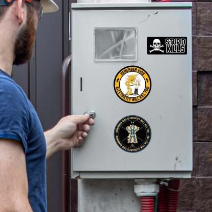150pcs Hard Hat Stickers Pack(DIRTY) - Perfect for Helmets, Toolboxes..-SLOOSELYK