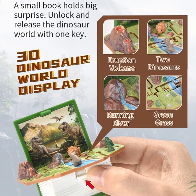 💥Summer Sale 49% OFF - 3D Folding Book🎁 Surprise Toy Unique Birthday Gift-SLOOSELYK