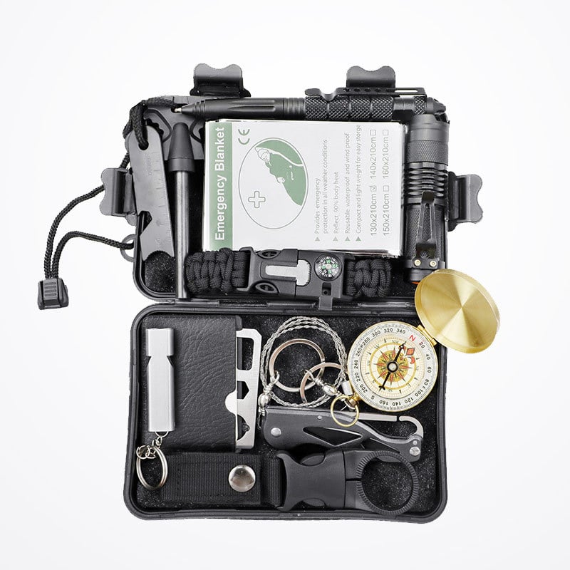 Outdoor Survival Kit Emergency Equipment Tools-SLOOSELYK