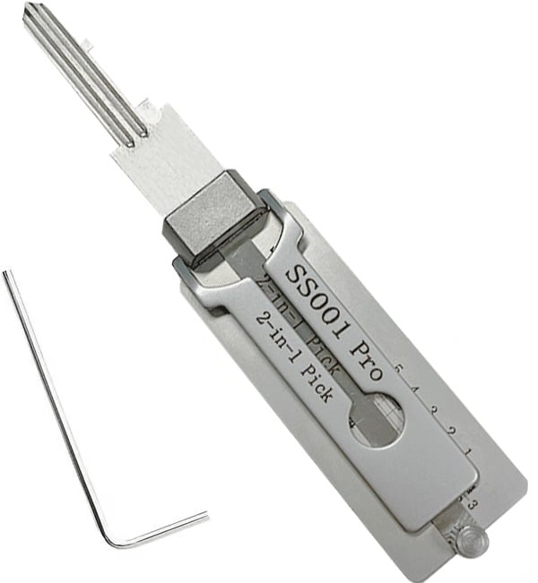 Stainless Steel Master Key Decoder-SLOOSELYK