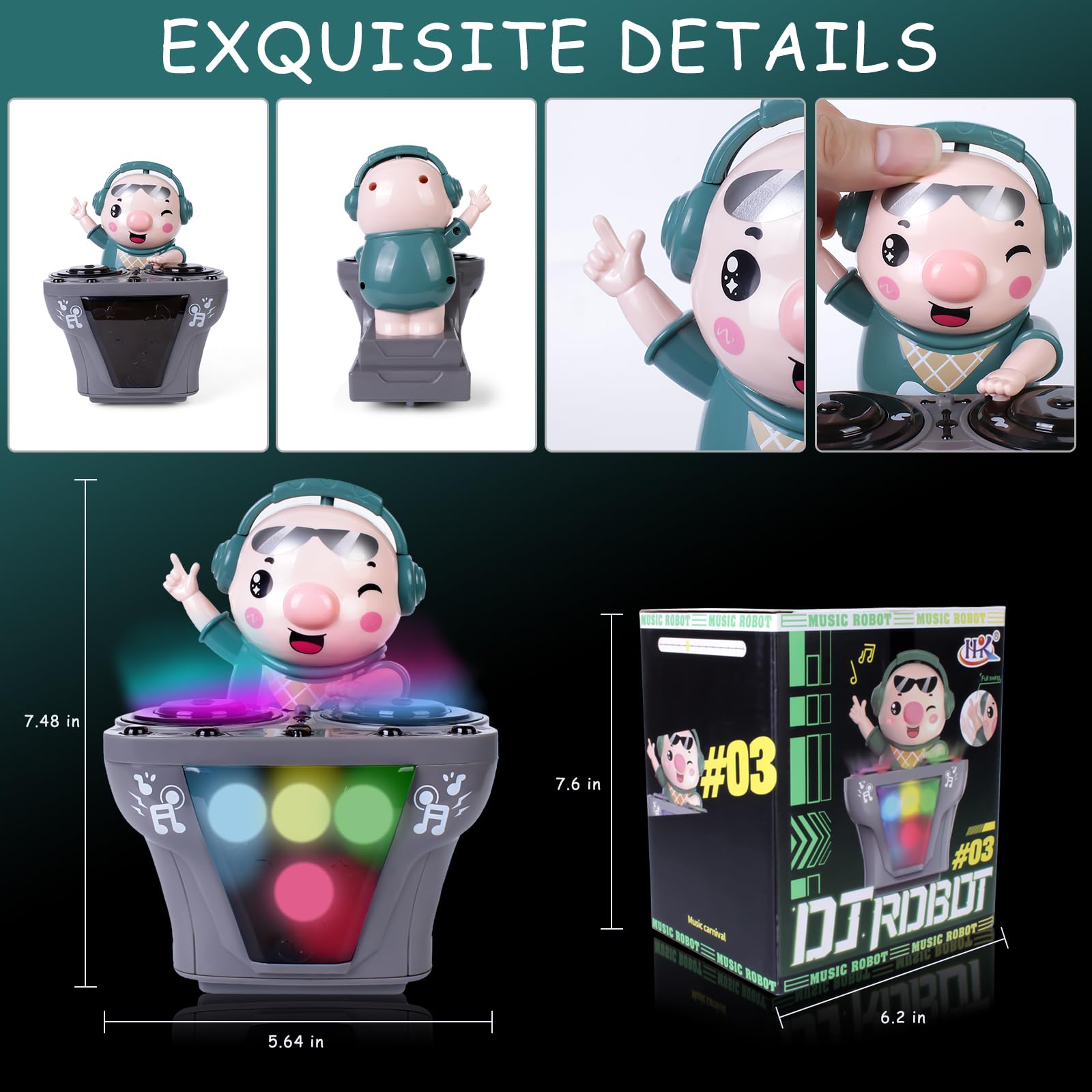 🔥49% OFF🎁-DJ Swinging Piggy Toy