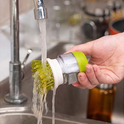 (Hot Sale- 48% OFF)Kitchen Soap Dispensing Palm Brush-SLOOSELYK