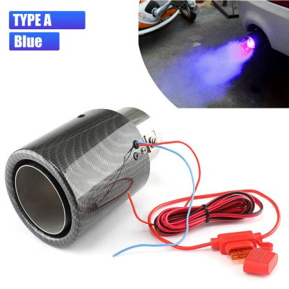 Car fire flame LED exhaust tip-SLOOSELYK