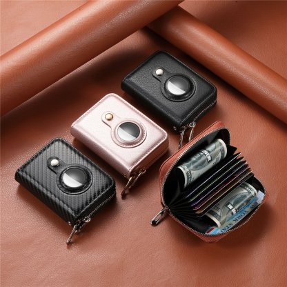 Smart  Zipper RFID Slim Leather Wallet-SLOOSELYK