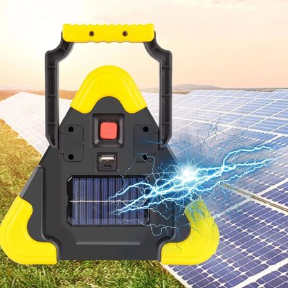 2-IN-1 Solar Emergency Triangular Roadside Warning Light-SLOOSELYK