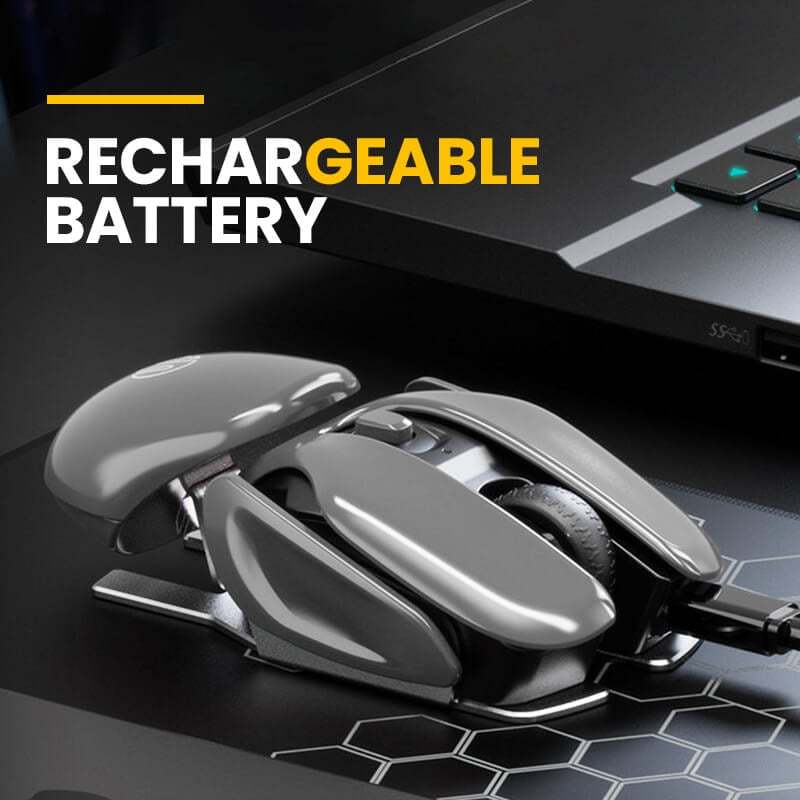 Wireless Ergonomics Metal Mouse-SLOOSELYK