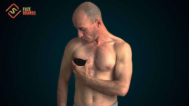 The Original Men’s Back & Body Shaver – Pain-Free Wet/Dry Grooming with Extra-Long Foldable Handle