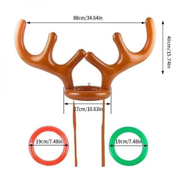 🌲CHRISTMAS SALE NOW-48% OFF🌲Christmas Reindeer Ring Toss Game-SLOOSELYK