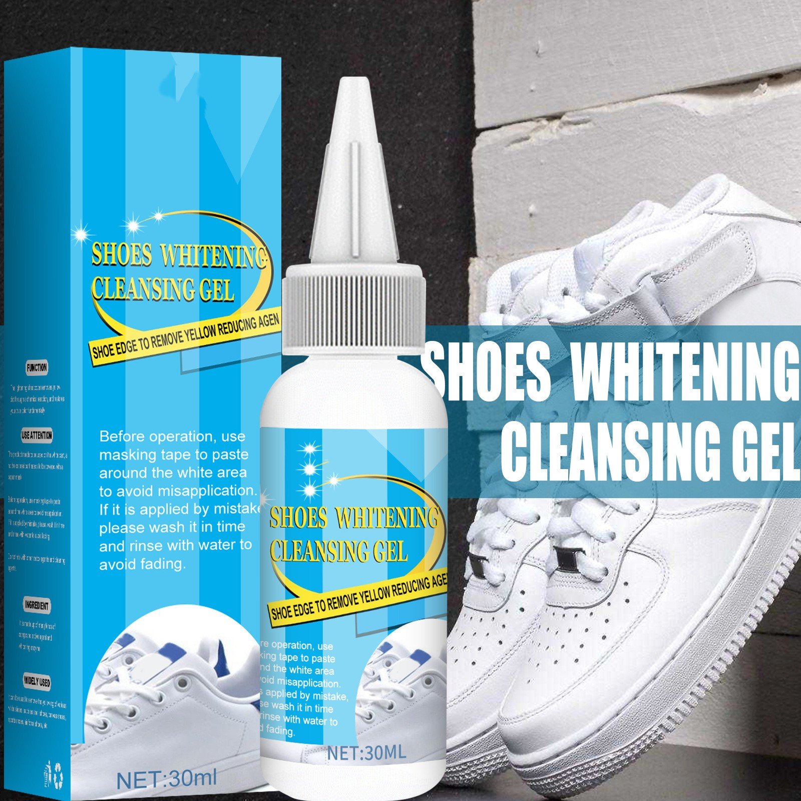 🔥Super Sale - 49% OFF🔥Shoes Whitening Cleansing Gel-SLOOSELYK