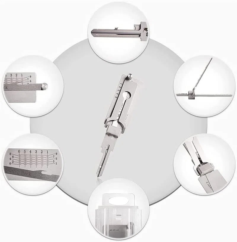 🔥This Week's Special Offer 65% - Stainless Steel Master Key Decoder-SLOOSELYK